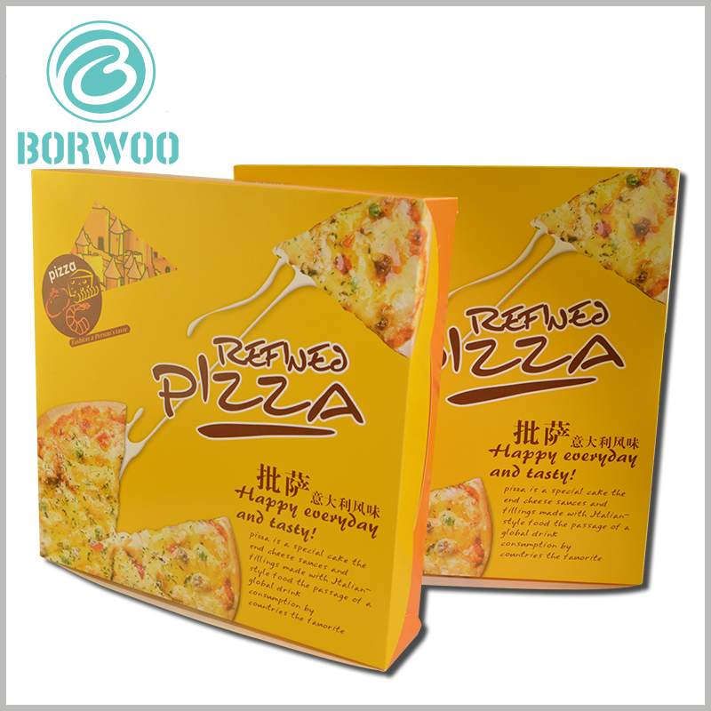 Custom Design Food Box Corrugated Paper Brown Pizza Box - China